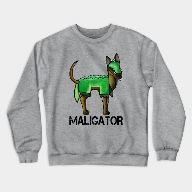 The Fancy Maligator Crewneck Sweatshirt by ArtsofAll